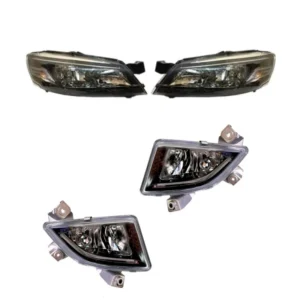 چراغ و مه شکن جلو کروز پلاس مدل دیلایت دار مناسب برای رانا بسته چهار عددی