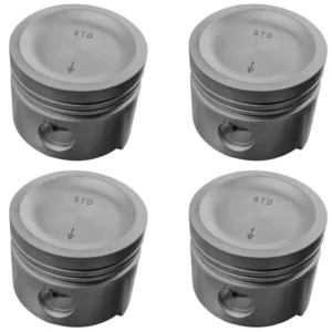 پیستون و گژن پین خودرو عظام مدل STD مناسب برای پیکان بسته 4 عددی
