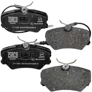 لنت ترمز چرخ جلو ایساکو مدل Tex.Tar دو جفت مناسب برای وانت آریسان ۱ ، سمند