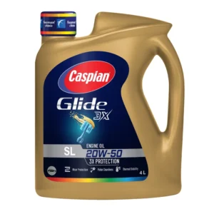 روغن موتور خودرو بنزینی کاسپین مدل SL 20W-50 Super Motor Oil حجم 4 لیتر - Image 2