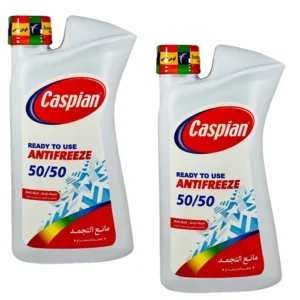 ضدیخ خودرو کاسپین مدل AM 11L 50/50 وزن 1 کیلوگرم مجموعه 2 عددی