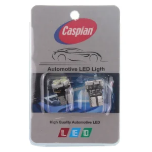 لامپ خودرو کاسپین مدل SUPER LED 5CHIP بسته دو عددی - Image 2