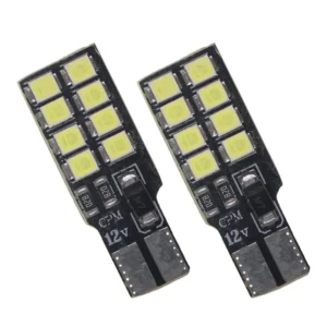 لامپ خودرو کاسپین مدل SUPER LED 16CHIP بسته دو عددی