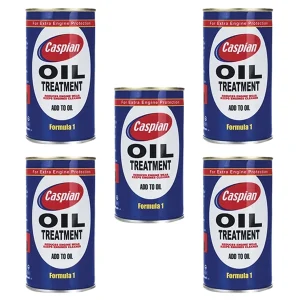 مکمل روغن موتور خودرو کاسپین مدل Formula 1 حجم 300 میلی لیتر بسته 5 عددی