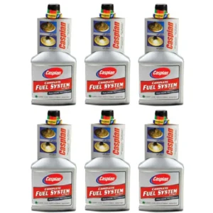 تمیز کننده موتورخودرو کاسپین مدل2297 حجم 400 میلی لیتر بسته 6 عددی