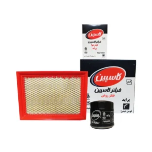 فیلتر هوای خودرو کاسپین مدل 6880FC2199X به همراه فیلتر روغن کاسپین مناسب برای برای پراید 111 - Image 2