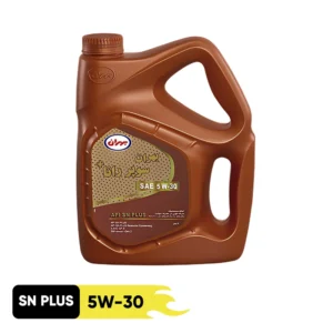 روغن موتور بهران مدل سوپر رانا پلاس 5W30 SN plus حجم 4 لیتر
