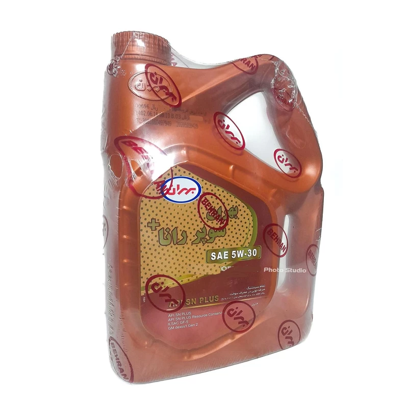 روغن موتور بهران مدل سوپر رانا پلاس 5W30 SN plus حجم 4 لیتر - Image 4