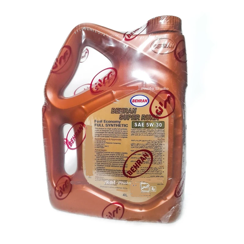 روغن موتور بهران مدل سوپر رانا پلاس 5W30 SN plus حجم 4 لیتر - Image 5