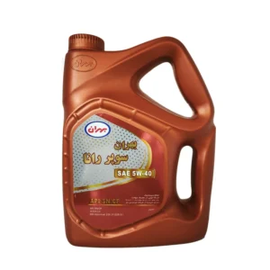 روغن موتور خودرو بهران مدل SAE 5W40 SN حجم 4 لیتر