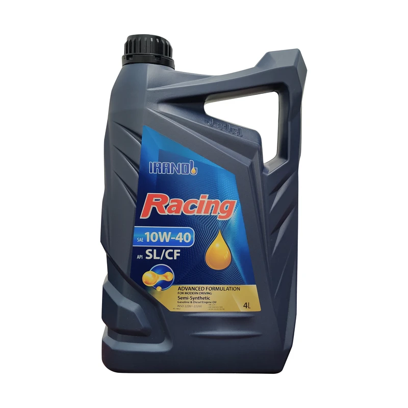 روغن موتور خودرو بنزینی ایرانول مدل ریسینگ SL 10W-40 حجم 4 لیتر - Image 4