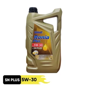 روغن موتور خودرو بنزینی ایرانول مدل SN PLUS 5w-30 حجم 5 لیتر
