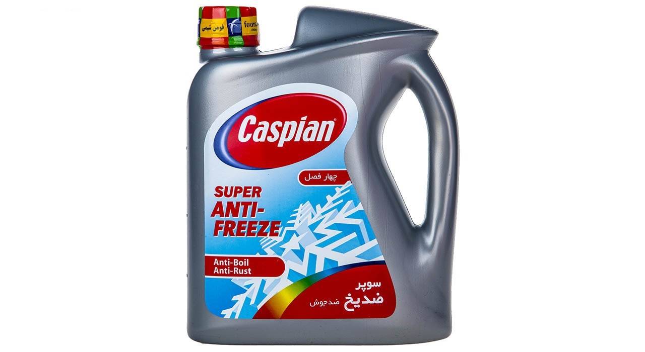 ضدیخ خودرو کاسپین مدل Super Anti Freeze حجم 3.55 لیتر - تتا یدک