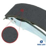 لنت ترمز عقب لنت پارس مدل 1-71059 دو جفت مناسب برای سایپا سهند - Image 4