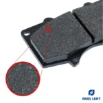 لنت ترمز جلو پارس لنت کد 1-24024 مناسب برای کی ام سی T8 - Image 4