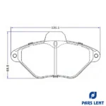 لنت ترمز جلو لنت پارس مدل 21632 مناسب برای سیتروئن زانتیا 2000cc - Image 5
