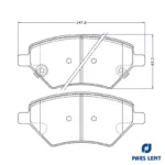 لنت ترمز جلو لنت پارس مدل 80183 مناسب برای چری تیگو 8 پرو - Image 6