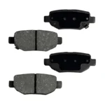 لنت ترمز عقب لنت پارس کد 80164/2 دو جفت مناسب برای ام وی ام X55